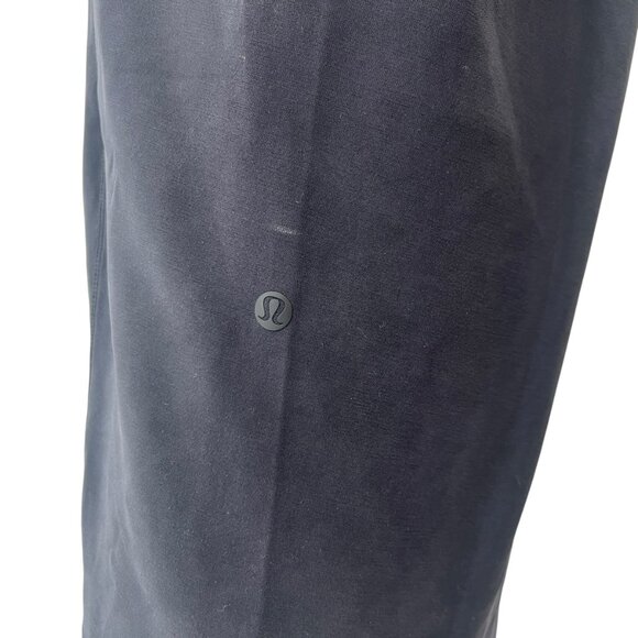 $128 Lululemon Charcoal Black Softstreme Back In Action Dress size 6 - Picture 6 of 7